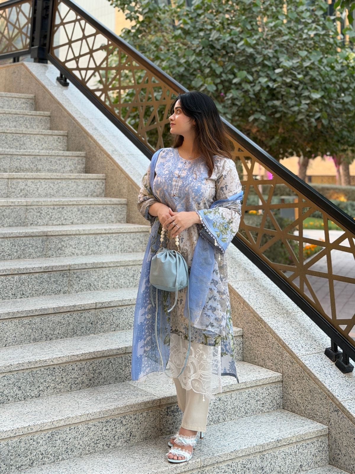 Blue Whisper Elegance